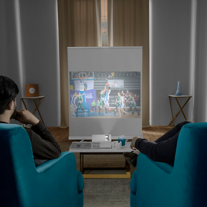 Pop up Projector Screen - White
